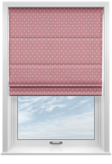 Dotty, Rose - Roman Blind